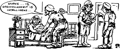 Illustration: Geburt eines Abenteurers