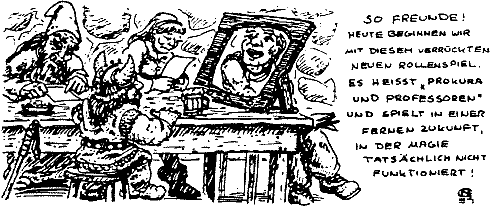 Illustration: Prokura & Professoren